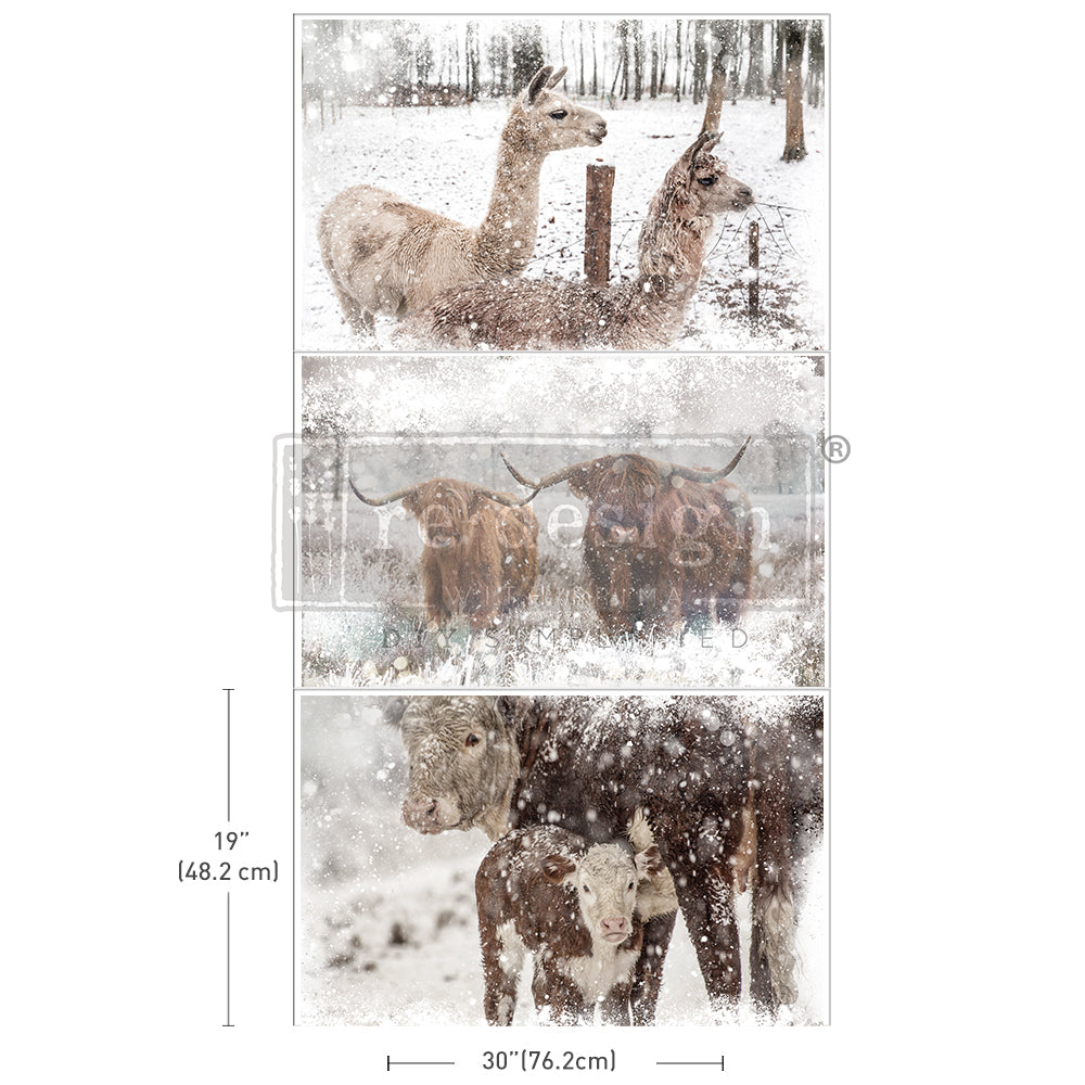 Redesign Decoupage Decor Tissue Paper Triple Pack - Rustic Retreat