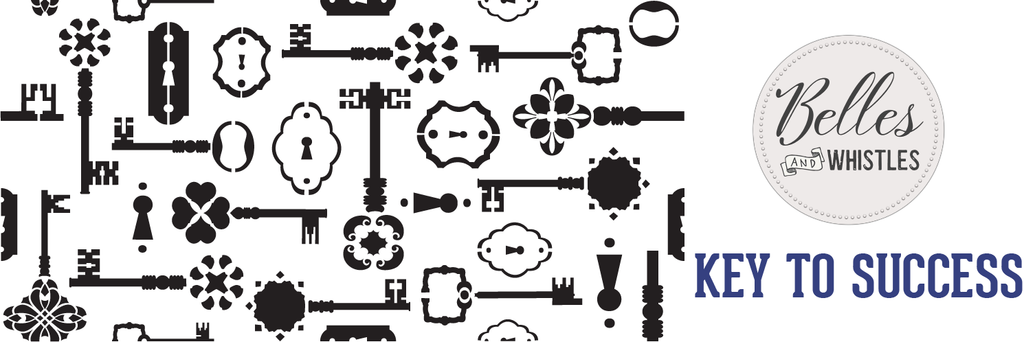 Key To Success Stencil - Belles And Whistles