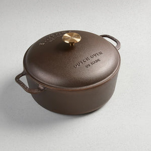 7.25 Qt Dutch Oven - Cast Iron - Smithey Ironware