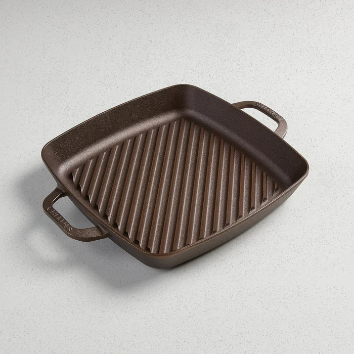 No. 12 Grill Pan - Cast Iron - Smithey Ironware