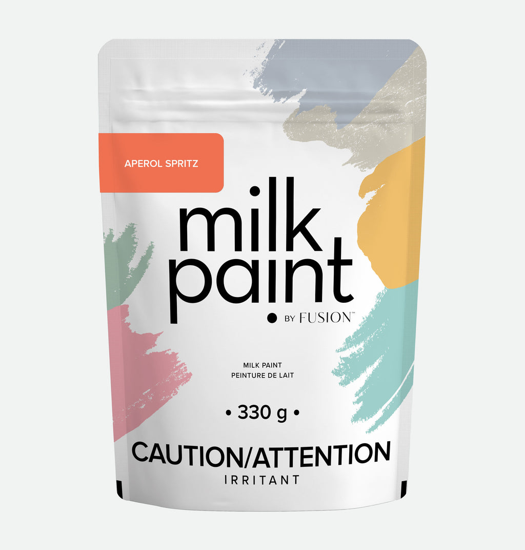 Aperol Spritz - milk paint by Fusion