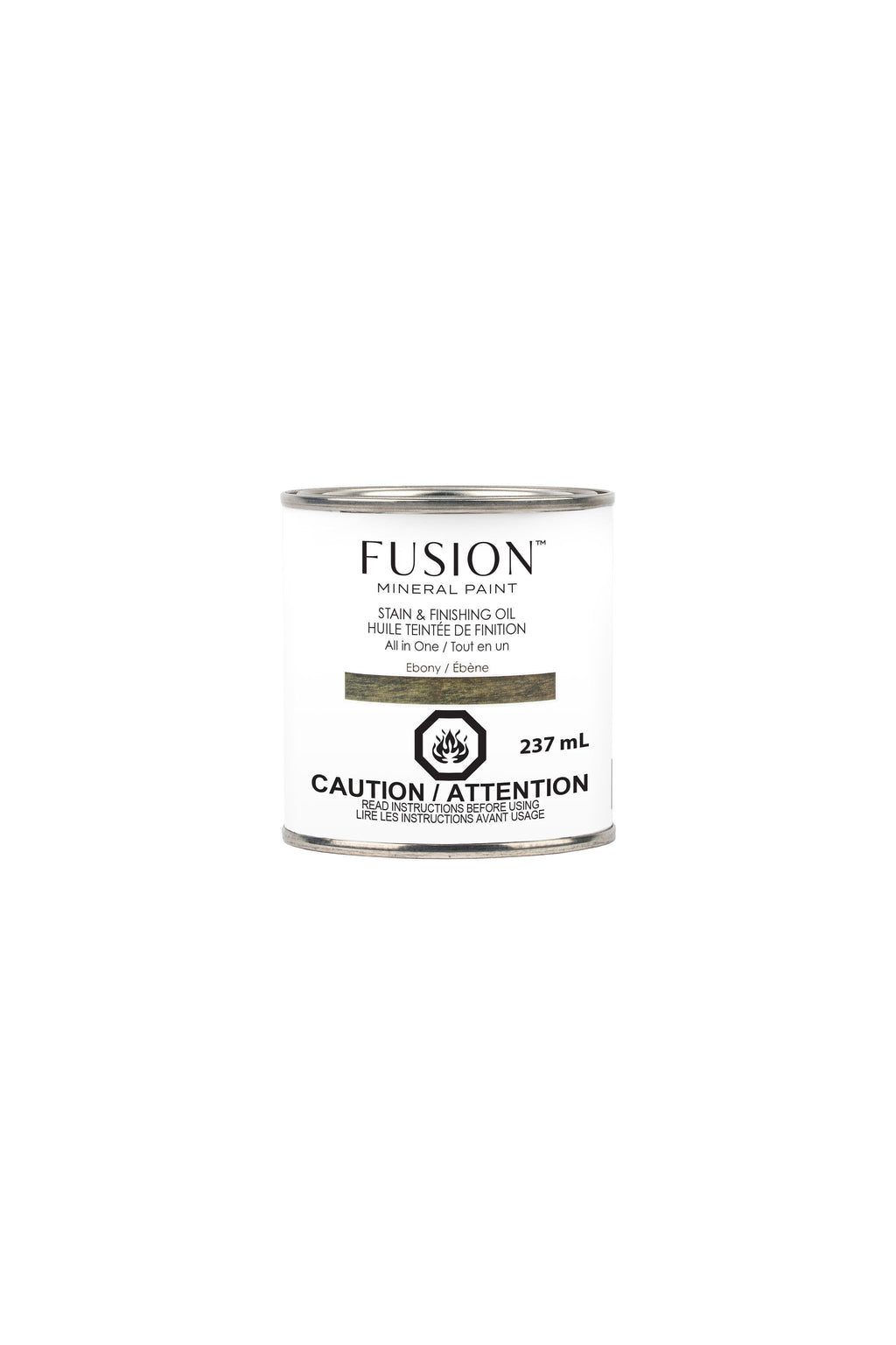 Stain & Finishing Oil (SFO - All in One) - Ebony - Fusion Mineral Paint