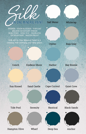 Printed Colour Card - Package of 50 - Silk All-In-One Mineral Paint