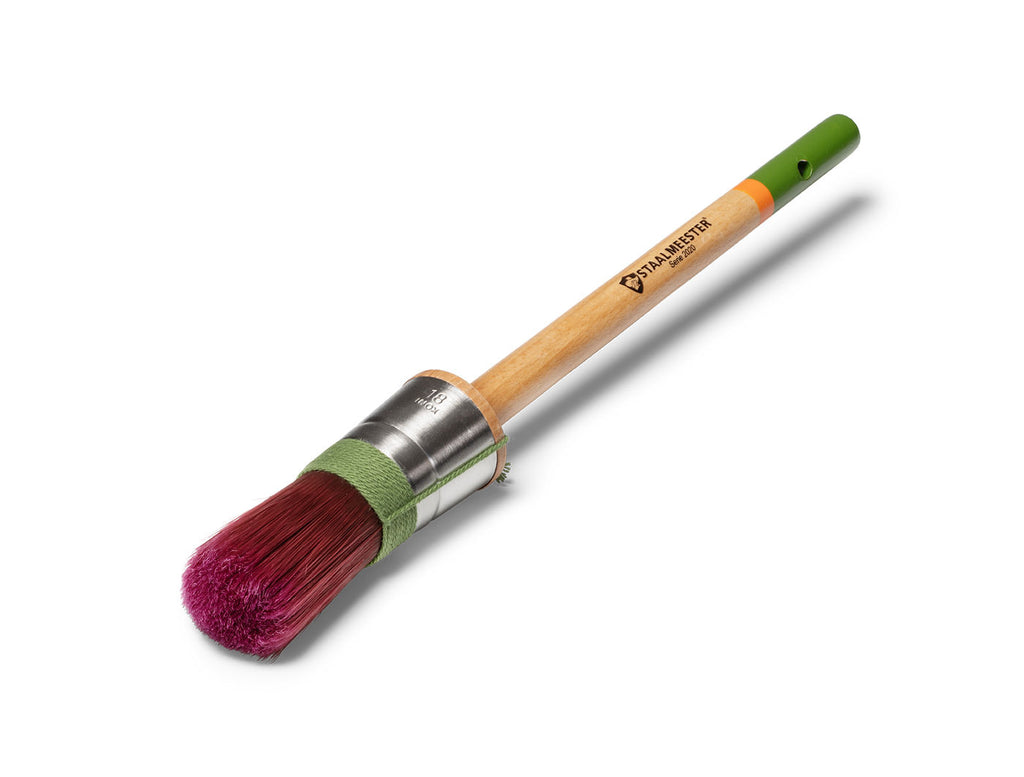 Round - Pro HYBRID 2020 Synthetic Brush - Staalmeester