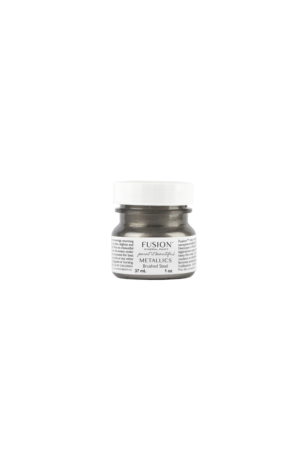 Metallic Brushed Steel - Fusion Mineral Paint