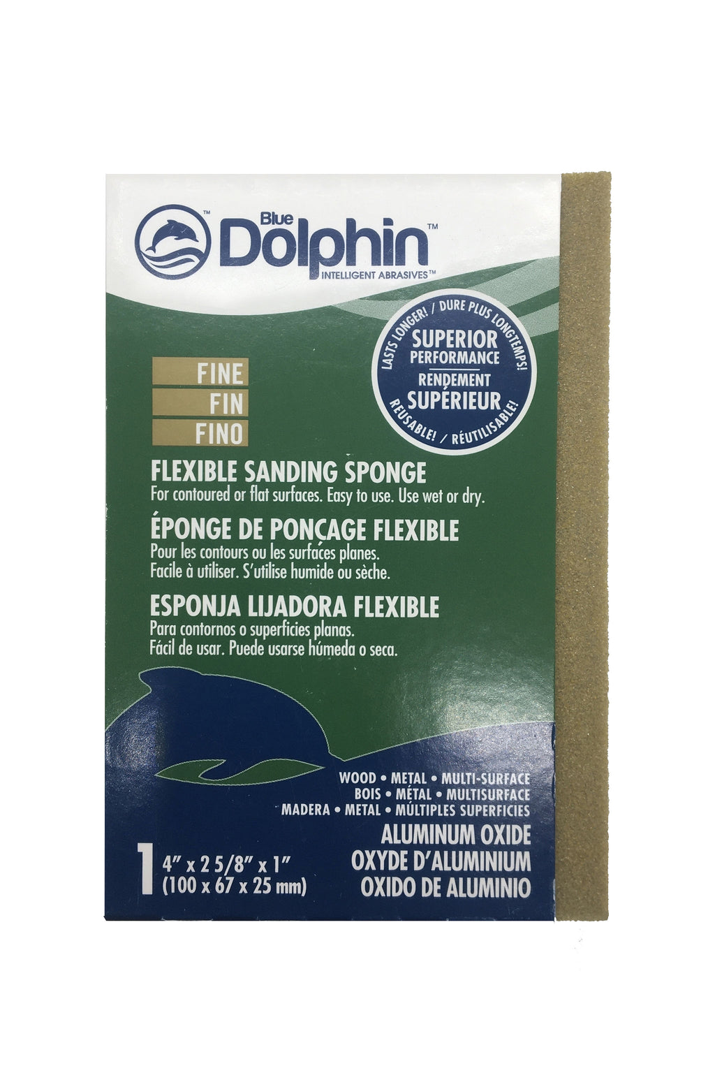 Flexible Sanding Sponge - Fine