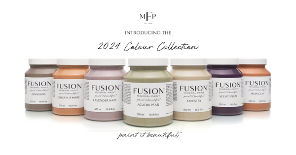 Fusion Mineral Paint - New Release Colours