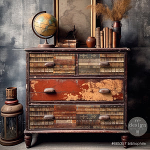 Redesign Decoupage Decor Tissue Paper - Bibliophile
