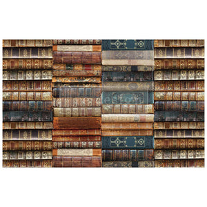 Redesign Decoupage Decor Tissue Paper - Bibliophile