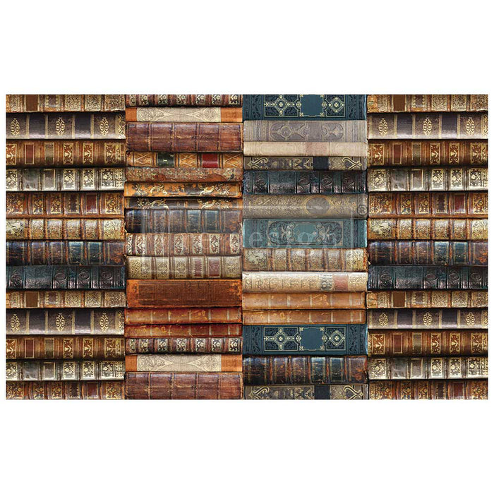 Redesign Decoupage Decor Tissue Paper - Bibliophile