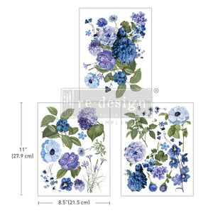 Redesign Decor Middy Transfer - Blue Gardens