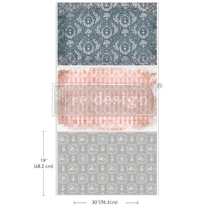 Redesign Decoupage Decor Tissue Paper Triple Pack - Delicate Charm