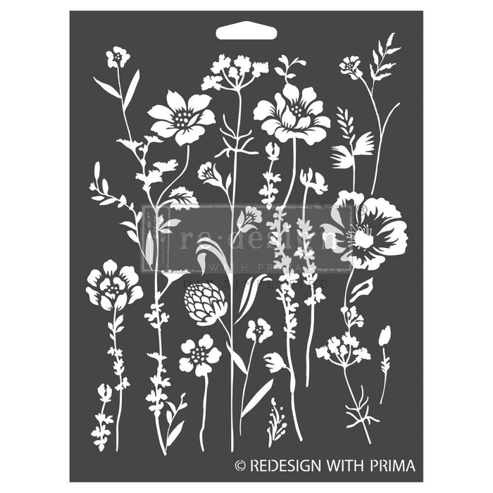 Redesign 3D Stencil - Meadow Bloom