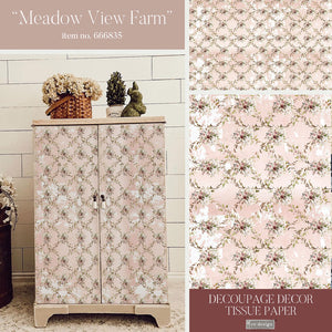 Redesign Decoupage Decor Tissue Paper - Meadow View Farm