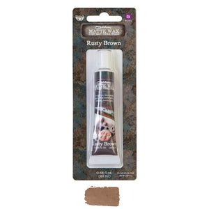Finnabair Wax Paste - Rusty Brown
