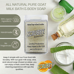 Scrubby Soap - Bath & Body - Goat Milk & Aloe - Dixie Belle Paint