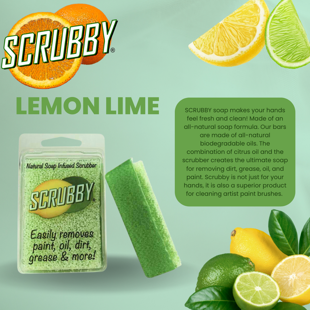 Scrubby Soap - Lemon Lime - Dixie Belle Paint