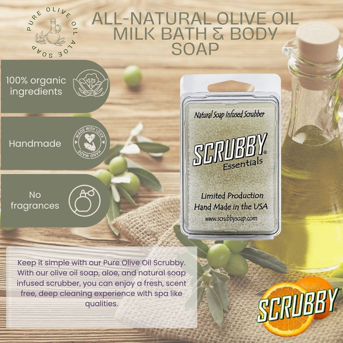Scrubby Soap - Bath & Body - Olive Oil & Aloe - Dixie Belle Paint