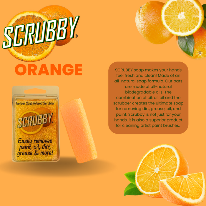 Scrubby Soap - Orange - Dixie Belle Paint