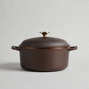 5.5 Qt Dutch Oven - Cast Iron - Smithey Ironware