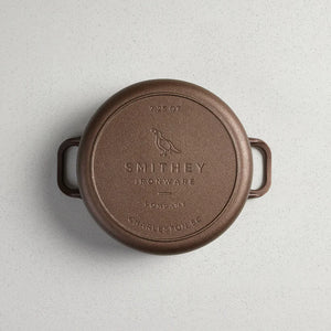 7.25 Qt Dutch Oven - Cast Iron - Smithey Ironware