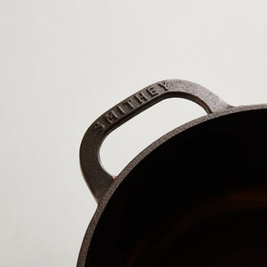 7.25 Qt Dutch Oven - Cast Iron - Smithey Ironware