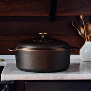 7.25 Qt Dutch Oven - Cast Iron - Smithey Ironware
