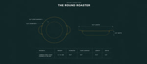 Round Roaster - Carbon Steel - Smithey Ironware