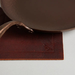 Full Grain Leather Potholder - Smithey Ironware