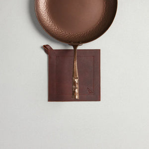 Full Grain Leather Potholder - Smithey Ironware