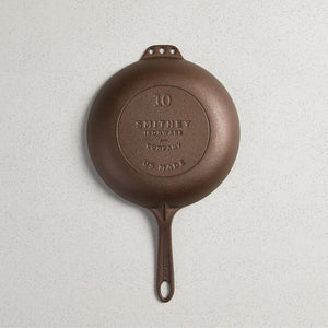No. 10 Chef Skillet - Cast Iron - Smithey Ironware