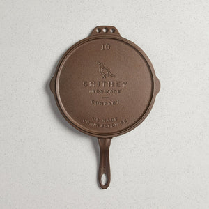 No. 10 Flat Top Griddle - Cast Iron - Smithey Ironware