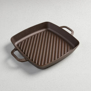 No. 12 Grill Pan - Cast Iron - Smithey Ironware