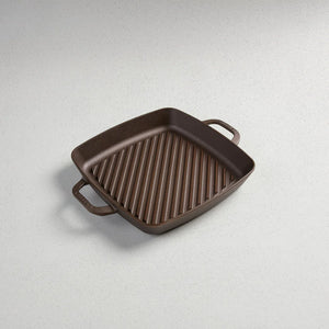 No. 12 Grill Pan - Cast Iron - Smithey Ironware