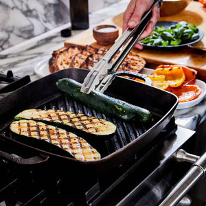 No. 12 Grill Pan - Cast Iron - Smithey Ironware