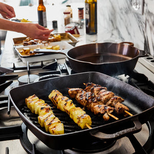 No. 12 Grill Pan - Cast Iron - Smithey Ironware