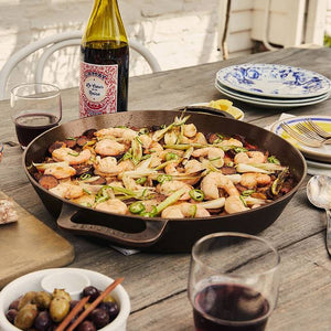 No. 14 Dual Handle Skillet - Cast Iron - Smithey Ironware