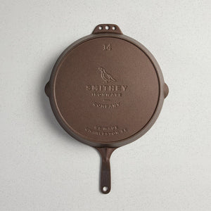 No. 14 Skillet - Cast Iron - Smithey Ironware