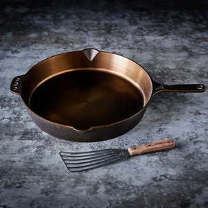 No. 14 Skillet - Cast Iron - Smithey Ironware