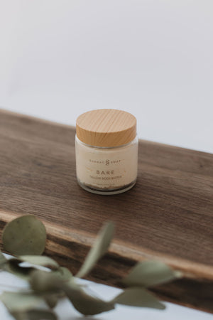 Tallow Body Butter - Bare (Unscented) - Sunday Soap