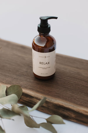 Tallow Magnesium Lotion - Relax - Sunday Soap