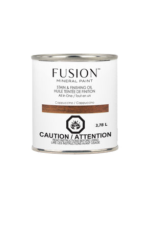 Stain & Finishing Oil (SFO - All in One) - Cappuccino - Fusion Mineral Paint
