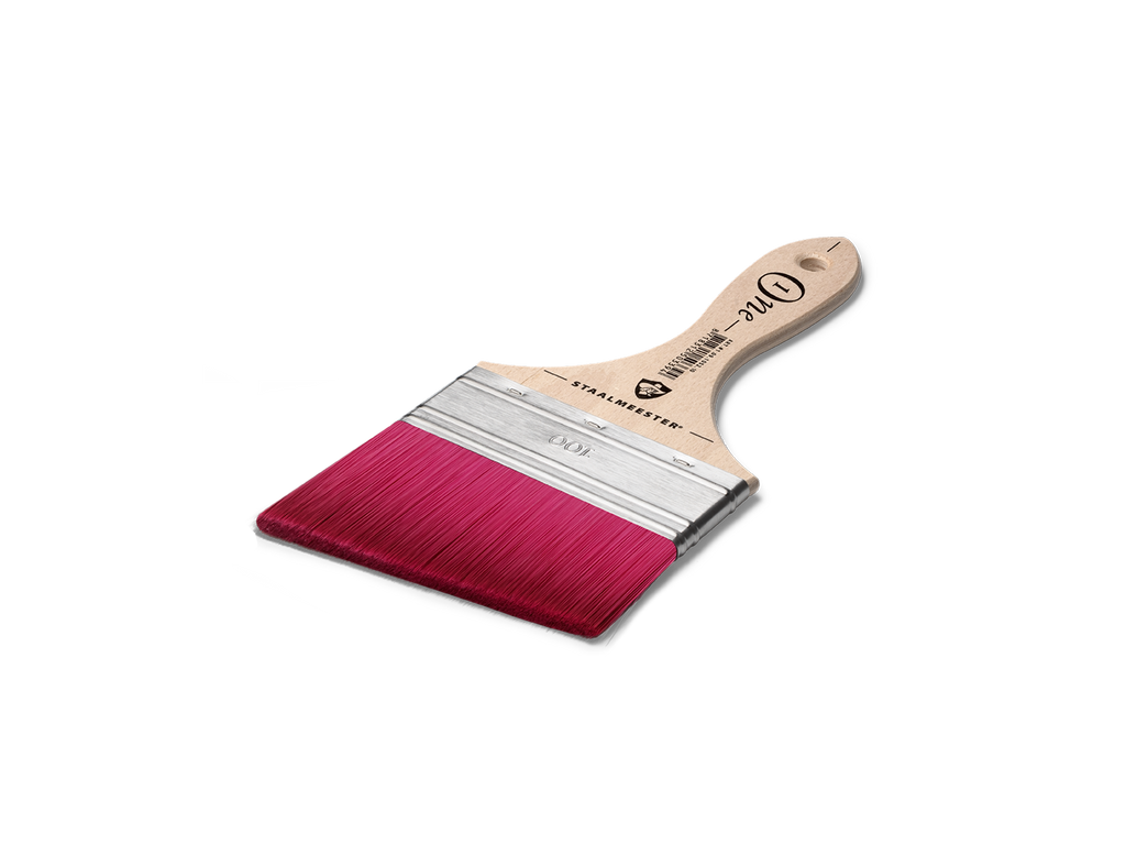 Flat Angled - Wide Spalter (Blending) 1052 Brush - Staalmeester One Artist