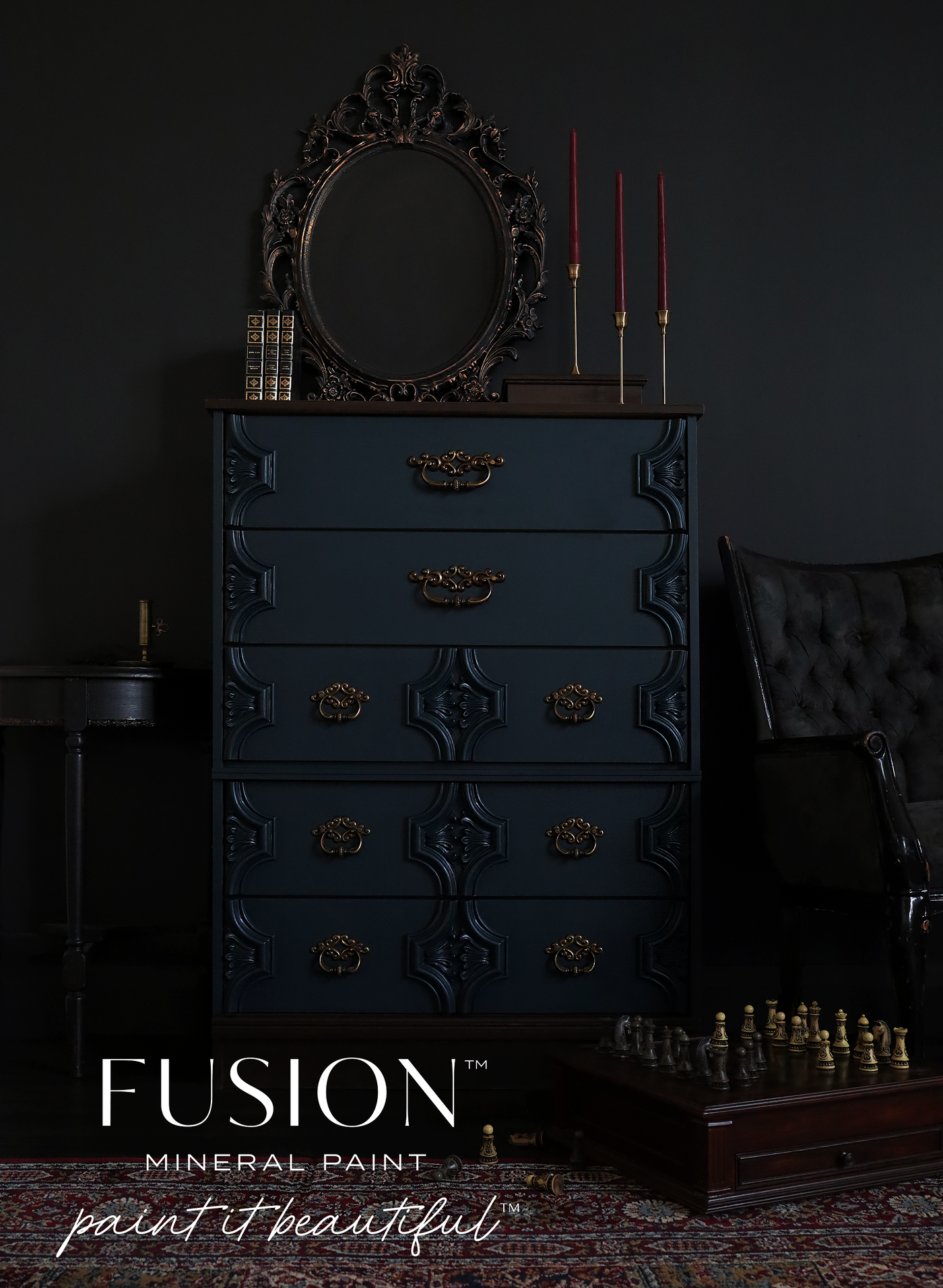 Coal Black – Fusion Mineral Paint