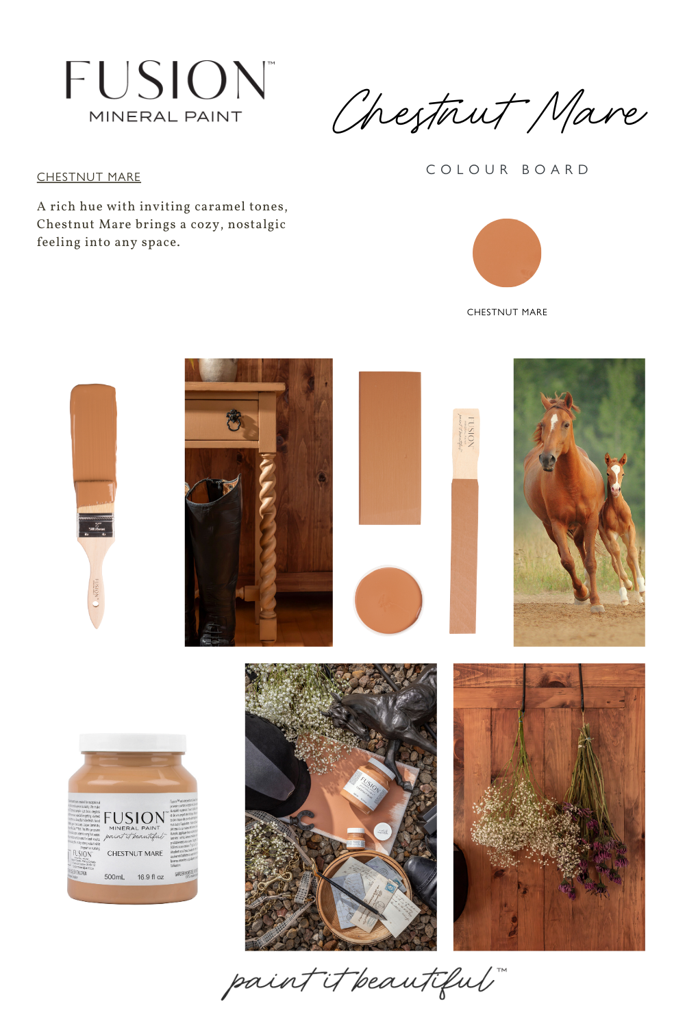 Chestnut Mare - Fusion Mineral Paint