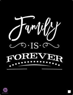 Redesign Stencil - Family Is Forever