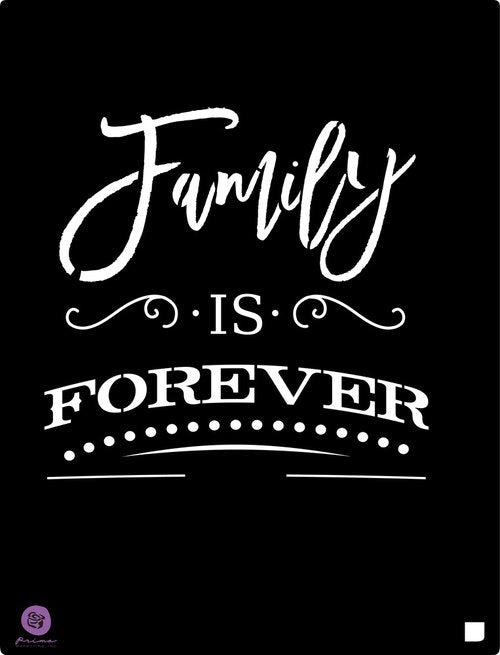 Redesign Stencil - Family Is Forever
