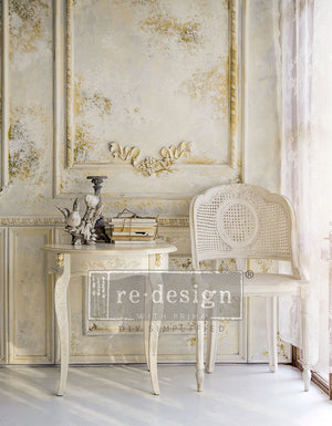 Redesign Adhesive Silk Screen Stencil - Adelaide Scrollwork