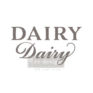 Redesign Transfer - Dairy