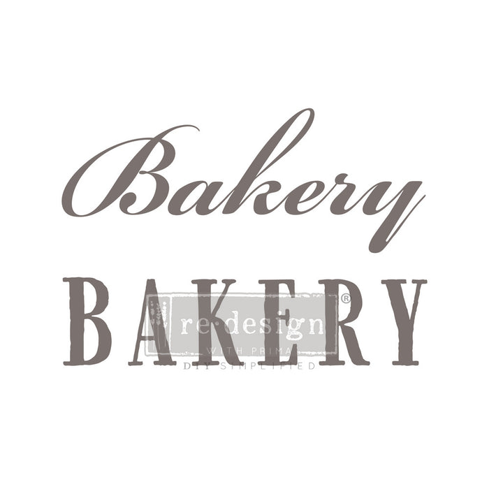 Redesign Transfer - Bakery II
